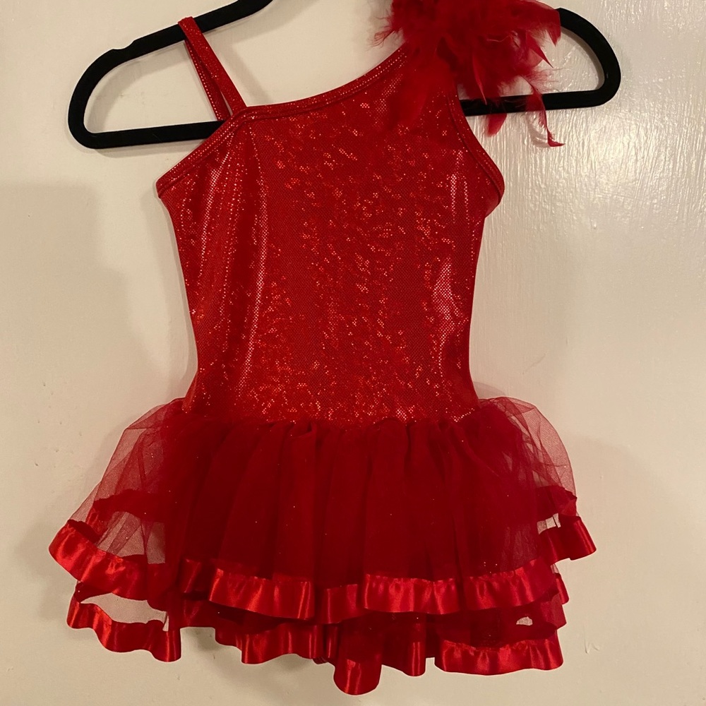 Curtain call red costume